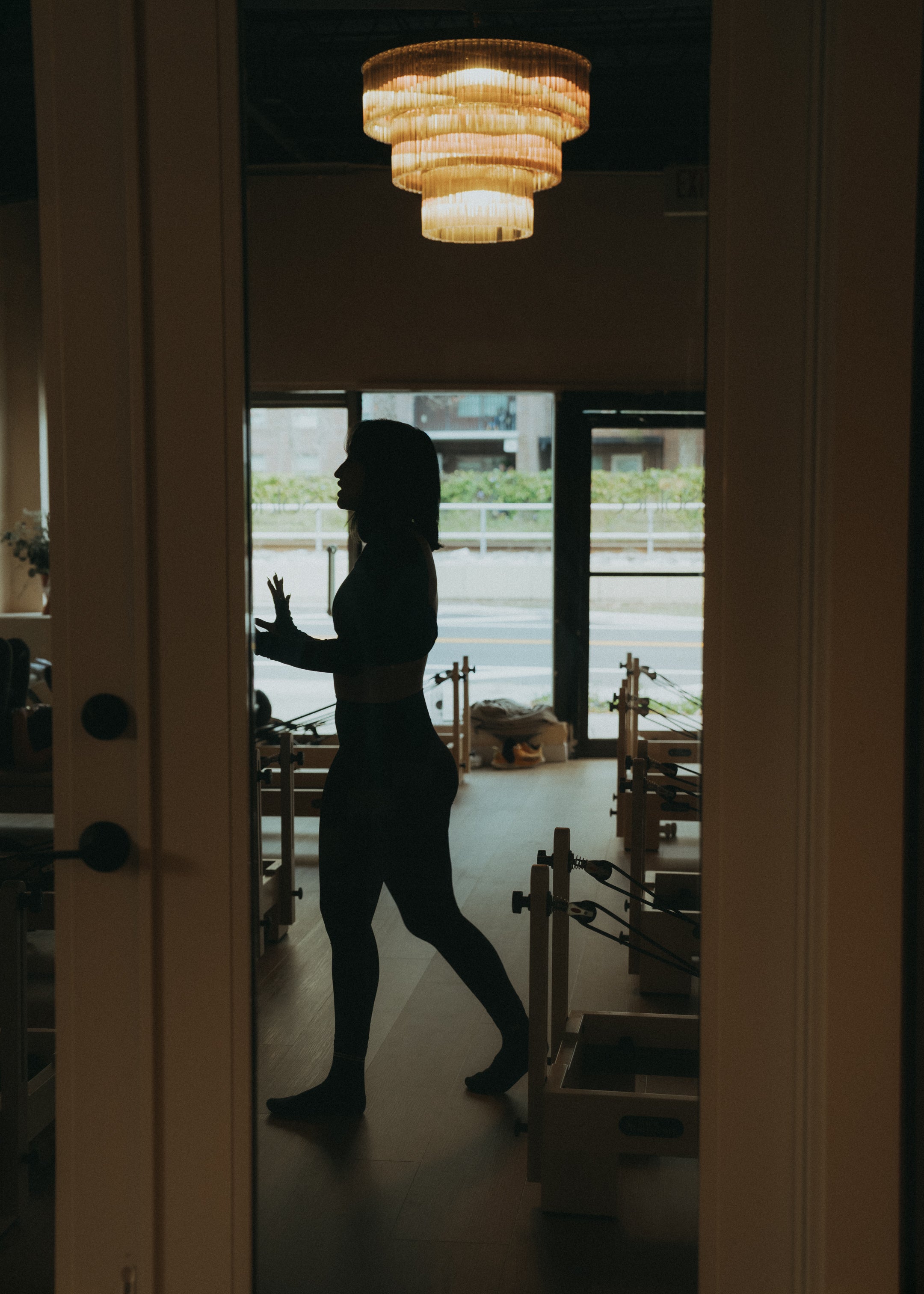 Warm, softly lit studio space in El Sereno
